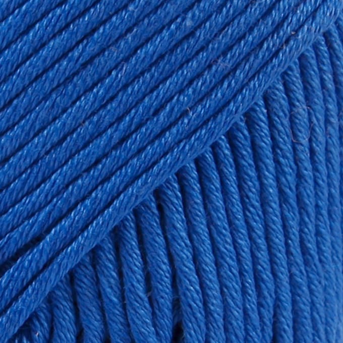 DROPS Muskat Uni Colour - 15 koningsblauw - Katoen Garen