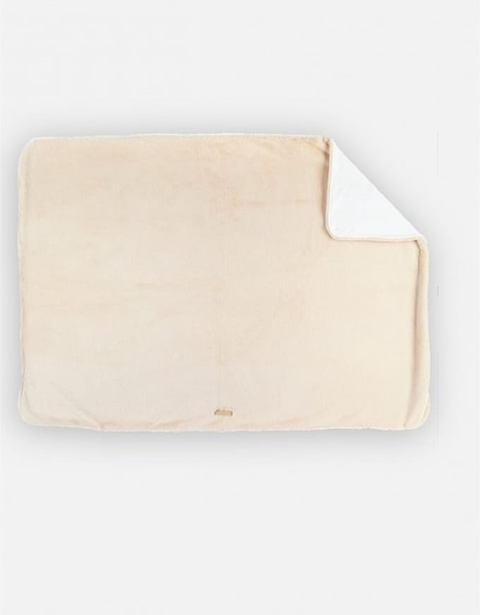 Noukie' - Deken - kinderbed - Ivoor / beige - 100x 140 - Namaakbont