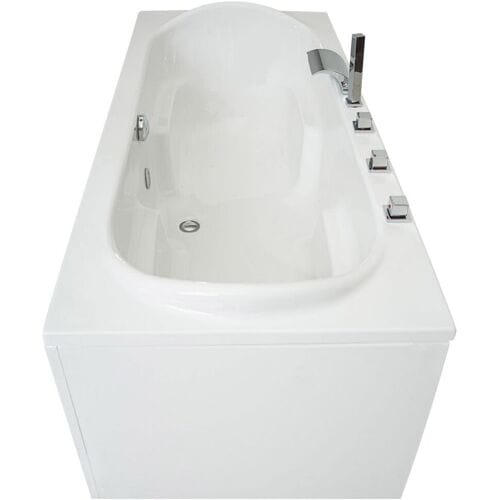 Caribia comfort bathtub 177 x 78 cm with apron 80880