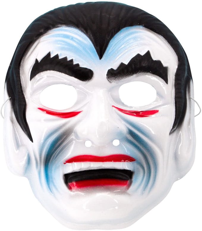 Plastic vampier masker