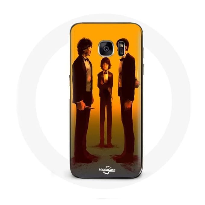 Case voor Samsung galaxy S6 Squid Game Seong Gi hun Cho Sang woo en Kang Sae Byeok Aflevering 9