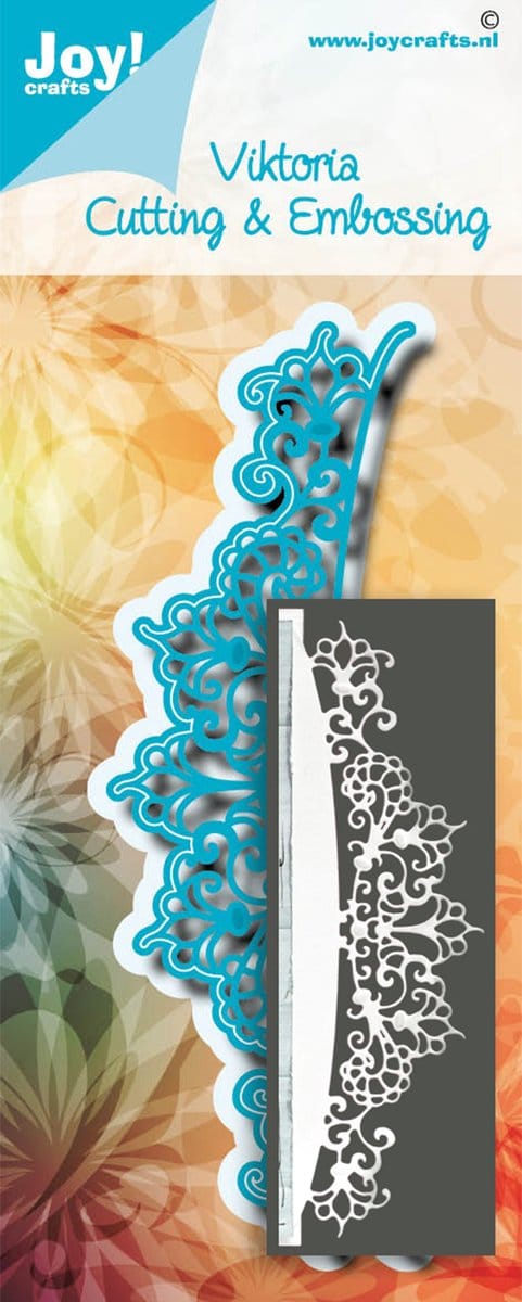 Joy!Crafts Stencil - Snij- embosstencil - Noor border Viktoria