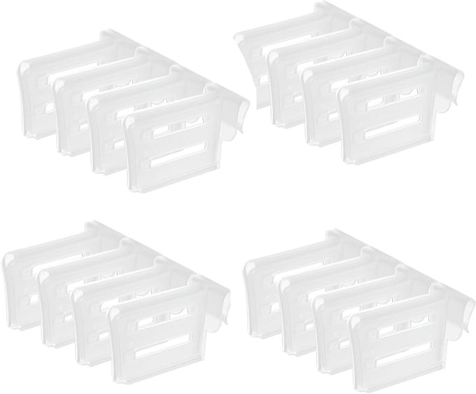 Multifunctionele Koelkast Scheidingswand, 16 Stuks Snap-on Plank, Organizer voor Voedsel, Dranken en Eieren