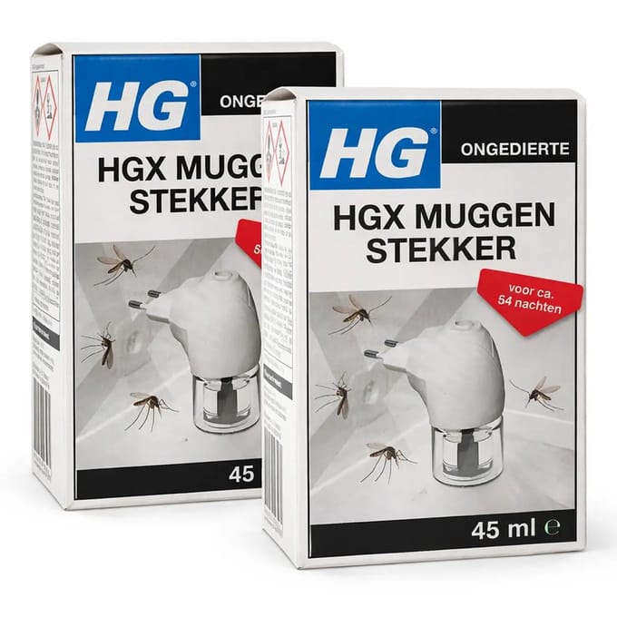 HG X Muggenstekker - Voordeelverpakking - 2 stuks