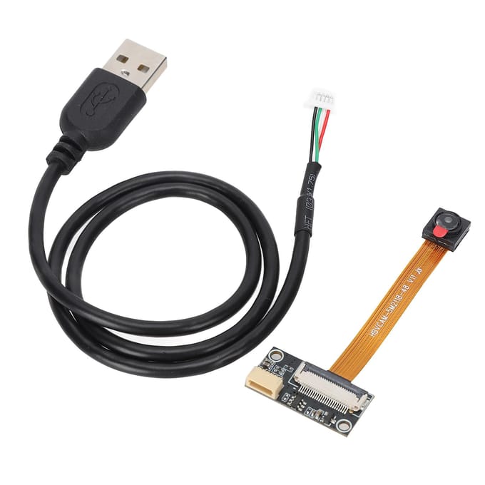 Cameramodule 5MP 68 graden Groothoek USB 2.0 Vaste Focus OV5693 Chip Board Accessoire black