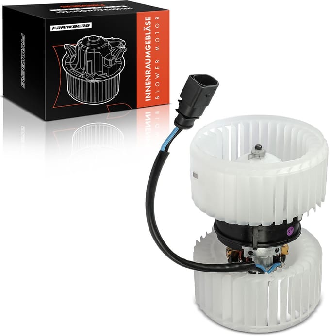 Frankberg 1x ventilatormotor interieurventilator voor VW