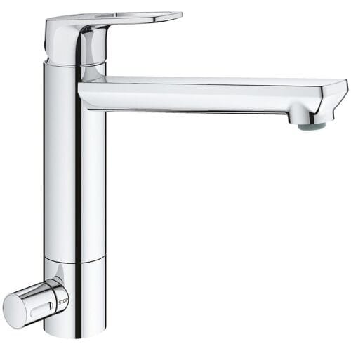 Grohe BauLoop - Keukenkraan met afsluitbare ventiel, chroom 31713000