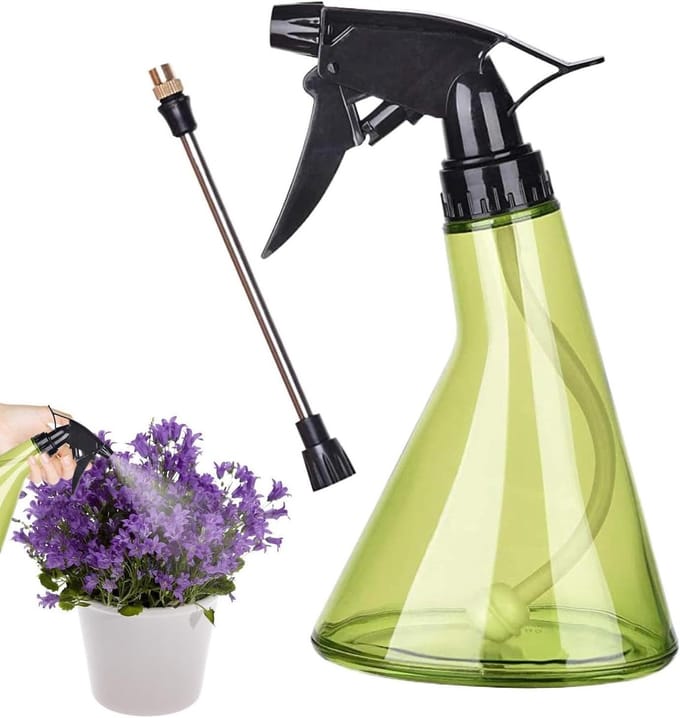 Waterspuitfles - Navulbare sproeier - Plantenverzorging - Lekvrije constructie - 300 ml - Groen