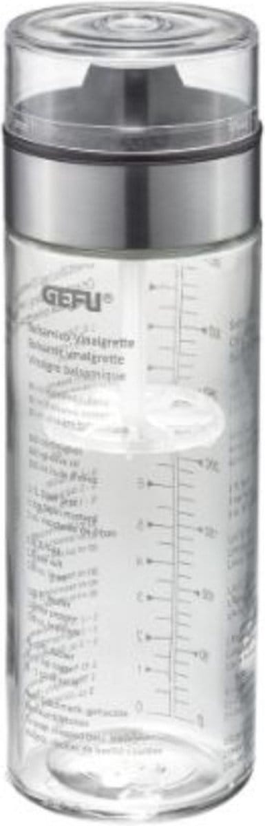 GEFU Dressing Shaker - Mengfles voor Dressings en Sauzen - 350 ml