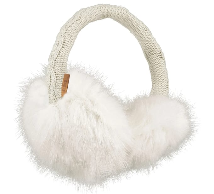 Barts Fur Dames Oorwarmers - White