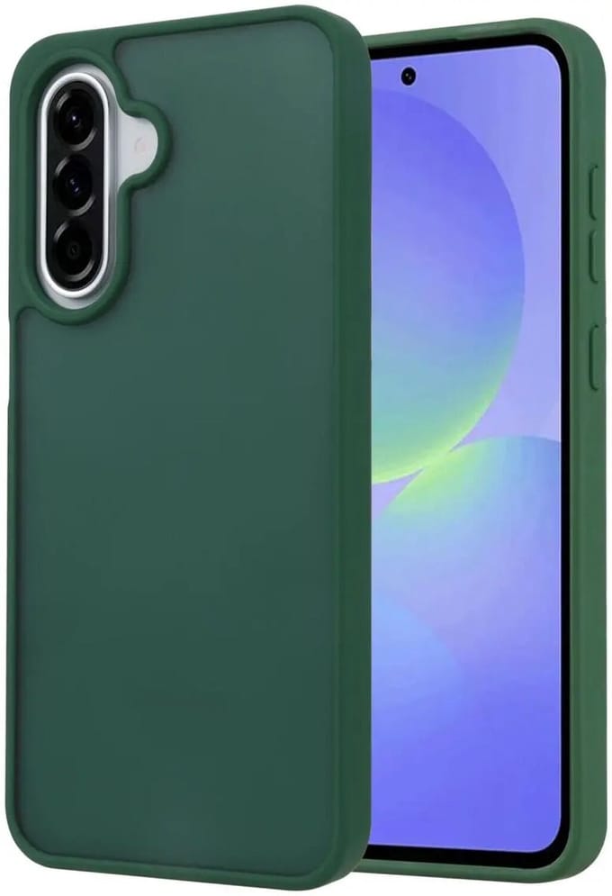 Hoesje Geschikt voor Samsung Galaxy A36 - Matte Back Cover - Groen