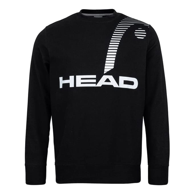 Head Unisex volwassen Rally Wordmark Regular Sweatshirt (Zwart)