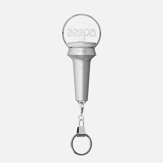 Porte-clés Mini Bâton Lumineux Officiel Aespa white