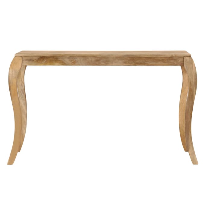 vidaXL - Eettafel - 118x60x76 - cm - massief - mangohout