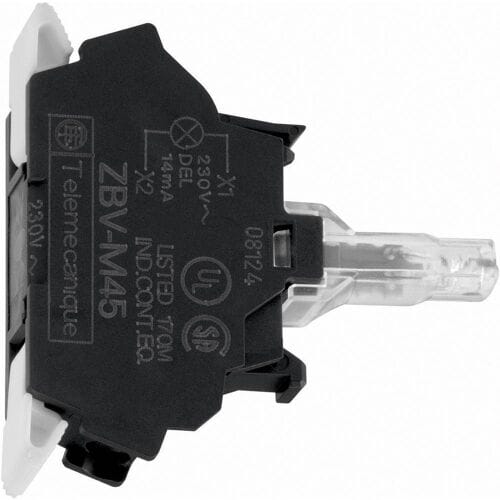 Schneider Electric ZBVB15 LED-element Met fitting Wit 24 V/DC, 24 V/AC 1 stuk(s) Piece