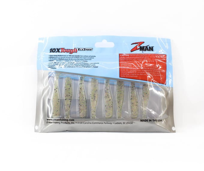 Leurre souple Zman Slim SwimZ 2,5 pouces 8/paquet crevette grasse (5094)