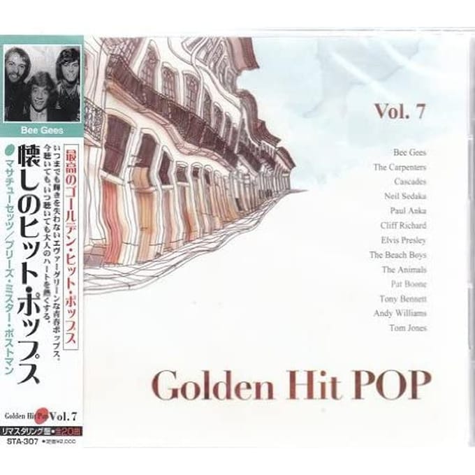 CD VARIOUS - Golden Hit Pops 7 Remastering Editi STA307 Zuid-Korea ObiPop Gebruikt