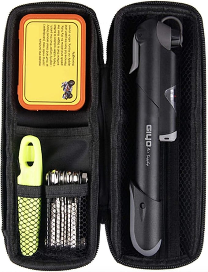 Giyo Fiets Reparatieset - banden plakset - fietspomp - multitool - 1L