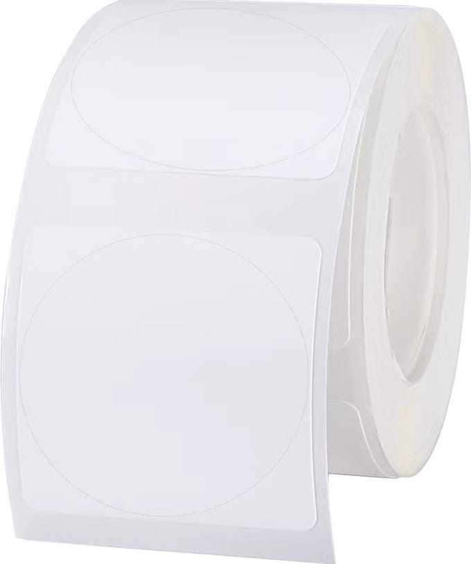 Niimbot Labels - Etiketten - Voor B21/B1/B3S(Pro)/B31/K3 - 31 x 31 mm Rond - 210 vellen - Wit