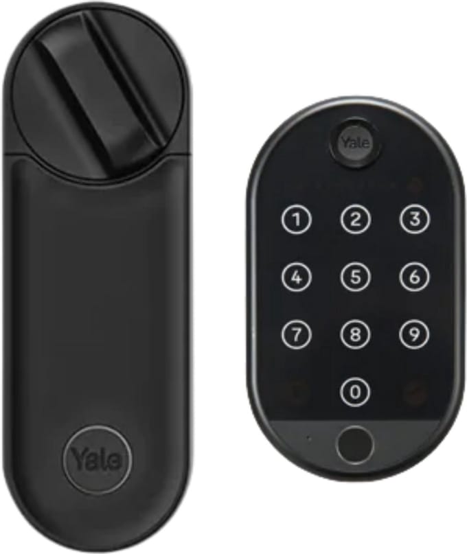 Yale - Linus Slim Deurslot L2 - Starterset met Vingerafdruk - Zwart