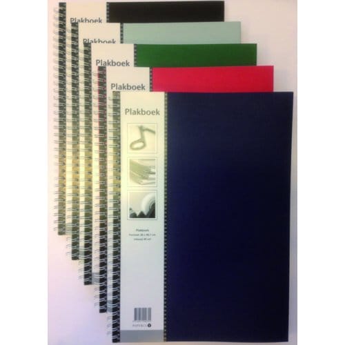 Plakboek formaat - 40 x 28 cm - 1 stuk - wisselende kleur