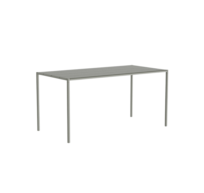 NINE Sinus tuintafel - grey - 151 x 75,5 cm