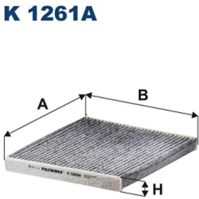 Cabinefilter FILTRON K 1261A