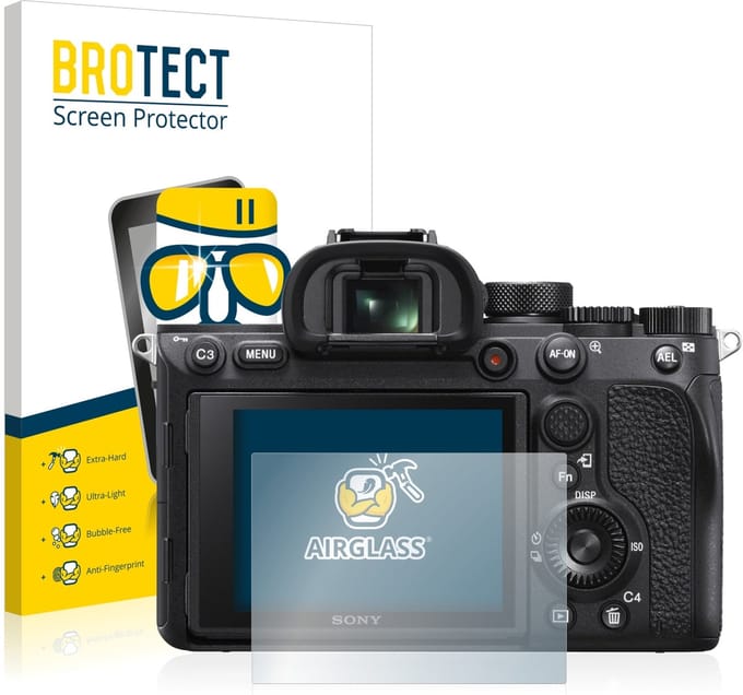 Screenprotector voor Sony Alpha 7R IV Beschermglas transparant