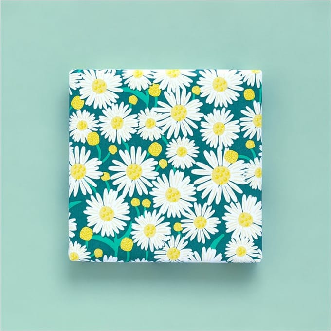 HOP - 2 kleine rollen - Cadeaupapier 30 cm - Daisy