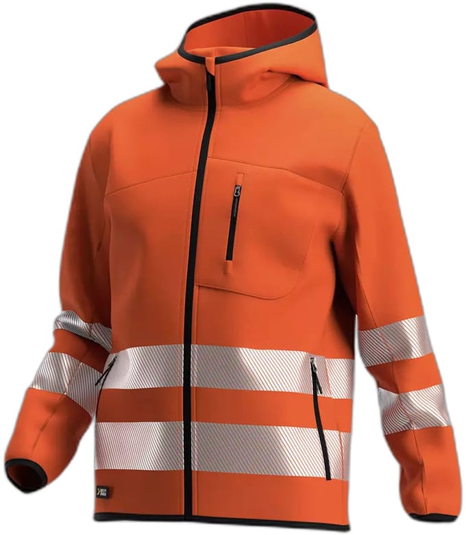 Hoodie Safety Jogger Works Scuti HiVis