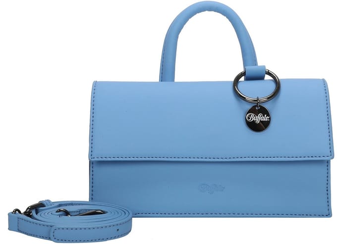 BUFFALO Handtas Schoudertas Muse Clap01 Crossbody Bag Dreamy Blue Blauw