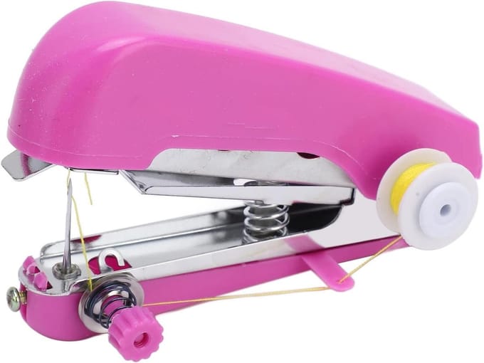 Handnaaimachine - Mini naaimachine - Noodreparaties - Draagbaar en lichtgewicht - Compact formaat - Niet gespecificeerd