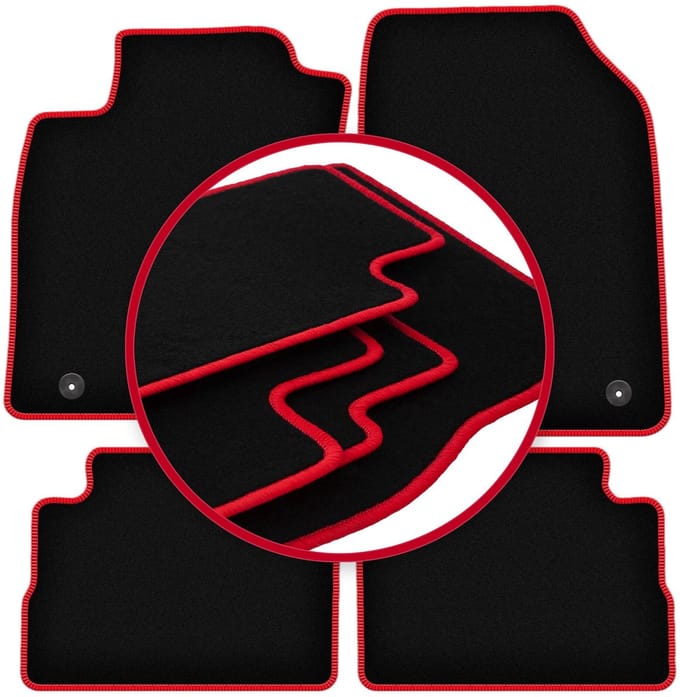 CARLUX-RED automatten voor: Opel Vectra C liftback, hatchback, sedan (2002-2008)