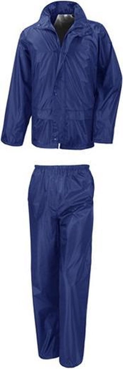 Result - Regenpak - Unisex - Maat S - Marine