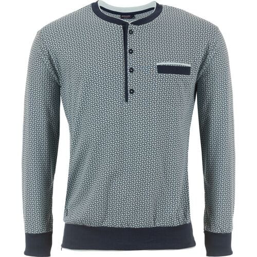 Pyjama shirt heren Pastunette - Groen - Maat - M