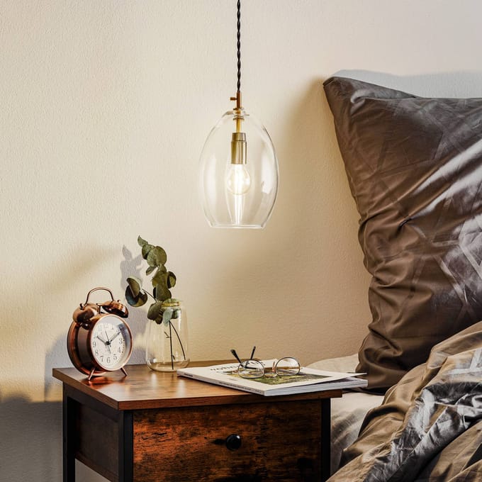 Northern - Unika pendellamp - transparant - L