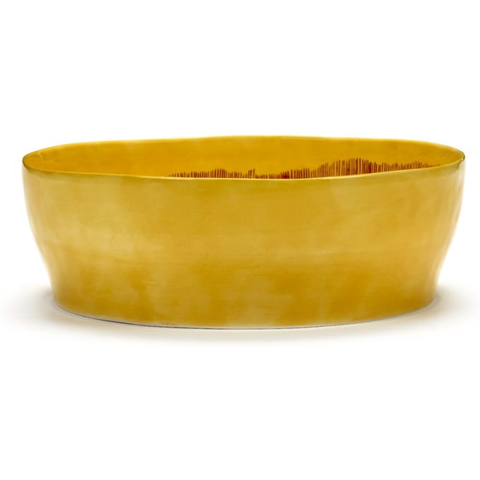 Serax Feast Slakom - yellow/stripes root