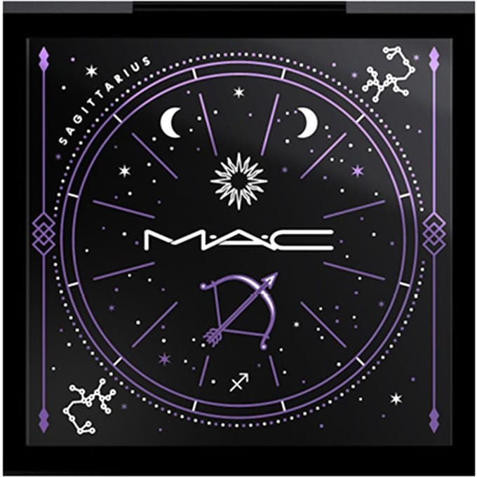 MAC, Pro Colour, Leeg Plastic Make-up Palet, Boogschutter, Met 4 Sleuven