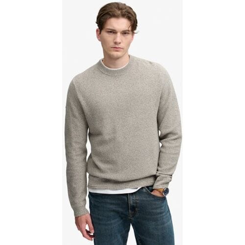 Superdry - Textuur Gebreide Trui Relaxed Pasvorm - Heren - Sweaters