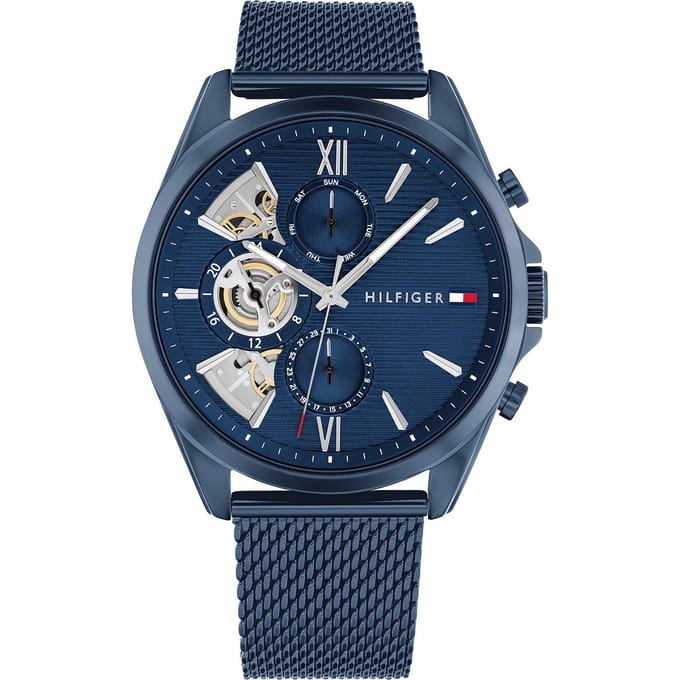 Montre pour homme Tommy Hilfiger Baker 1710648 bleu