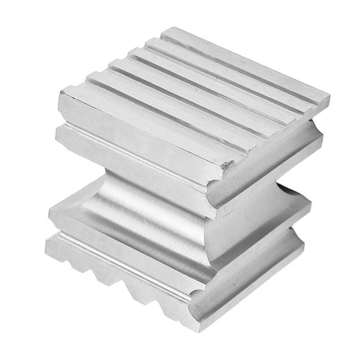 Metalen Vormblok Sieraden Buigbank Gereedschap Legering Staal Hoge Hardheid Dapping Blok white