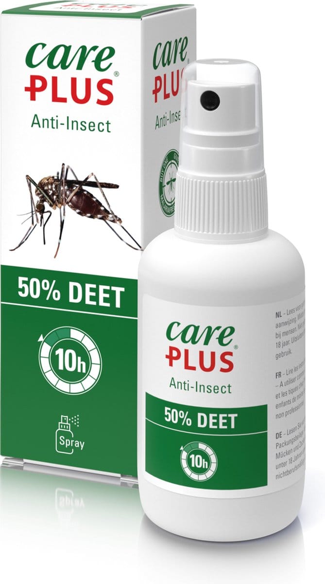 Care Plus Deet 50% spray - 60 ml - Anti insect - muggenspray