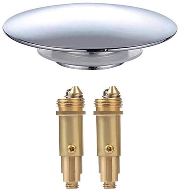Allecto - Badkamer Gootsteen Afvoer Plug - Pop Up Klik Clack Stopper