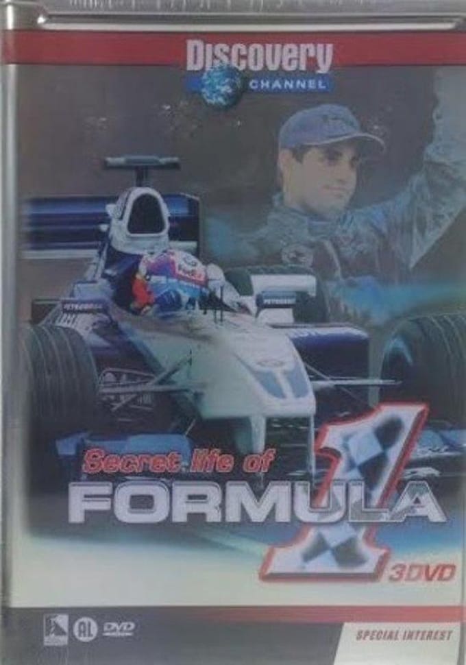 Secret Life Of Formula 1 - Discovery Channel 3dvd box
