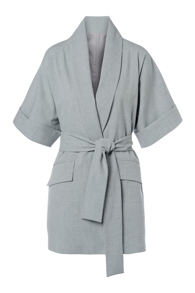 Roseline Blazer Lichtgrijs