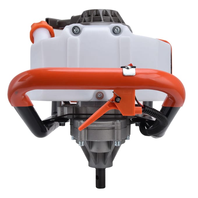 Elektrische Grondboor met Spiraalgatgraver Luchtgekoeld 2-takt 68CC Grondboor Machine black