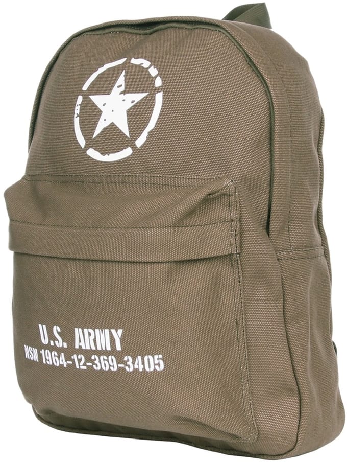 Fostex kinder rugzak U.S. Army groen