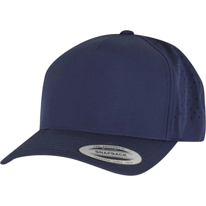 Flexfit - 5 Panel Snapback Pet - Donkerblauw