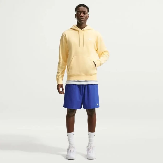 Nike Club Hoody Geel K722