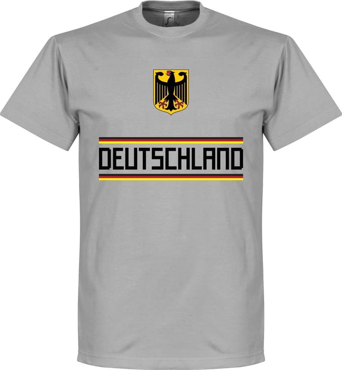 Duitsland Team T-Shirt - Grijs - M